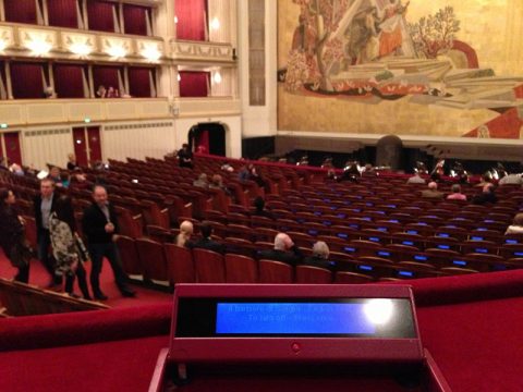 ウィーン国立オペラ座「シュターツオーパー」座席