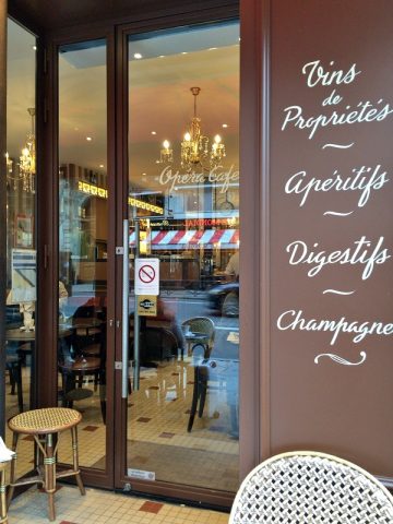 オペラ座近くのお気楽カフェOPERA CAFE（パリ）でランチ！