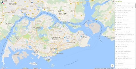 シンガポールでバスの到着がリアルタイムで分かる超便利サイト！BusRouter SGの使い方