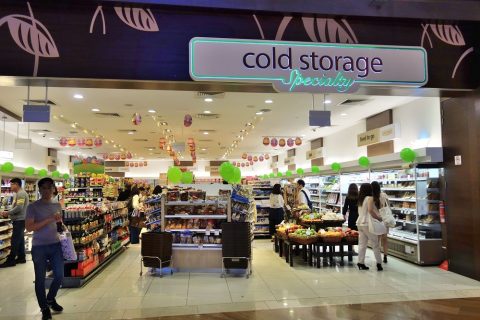 マリーナベイサンズのスーパーCold Storage