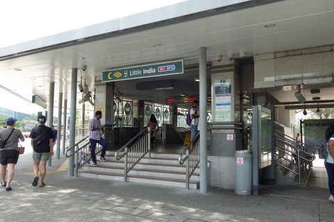 シンガポールMRTリトルインディア駅