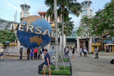 セントーサ島のWaterfront駅