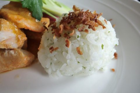 マレーシア航空A330ビジネスクラスSeafood-Coconut-Curry