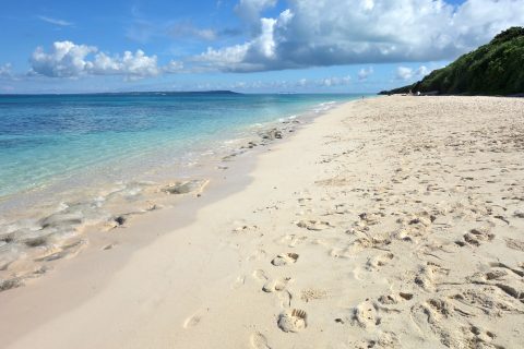 来間島の長間浜ビーチ