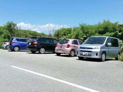 池間ロープの駐車場