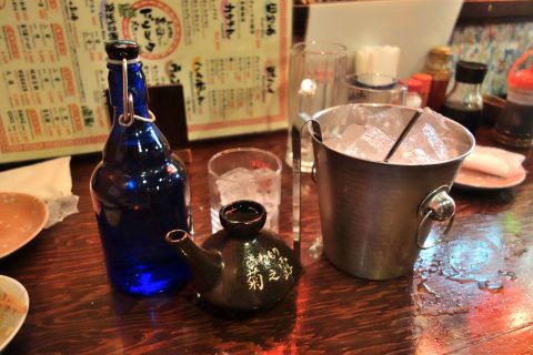 宮古島の居酒屋「眞丑」の泡盛眞丑