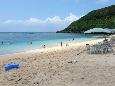 吉野海岸の砂浜