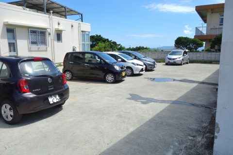 すむばり食堂の駐車場