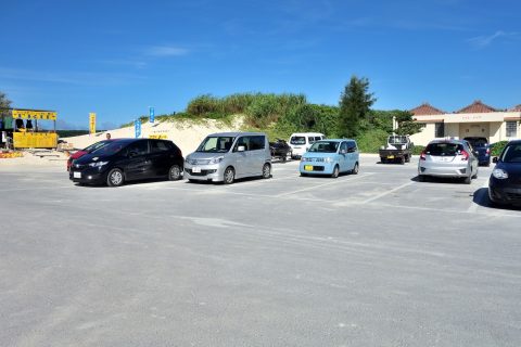 宮古島前浜ビーチ駐車場