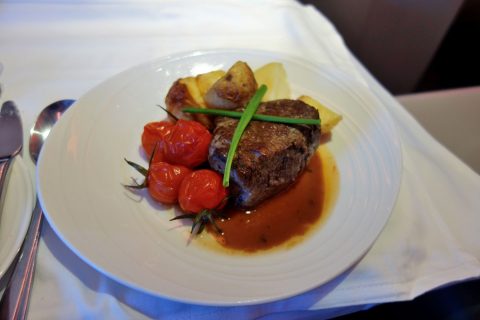 Grilled-Filet-Mignon/chef-on-callマレーシア航空ビジネスクラス（シドニー～KL）