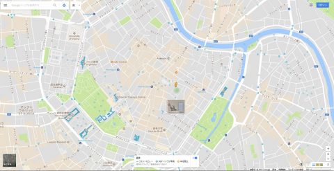 Google-mapのストリートビューが未対応のオーストリア