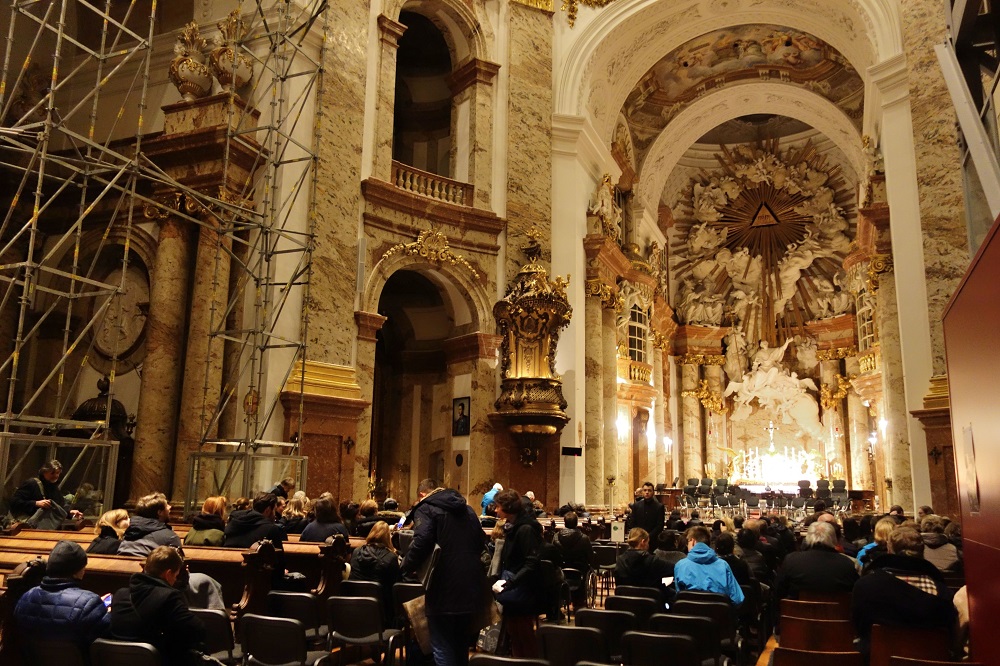 Vienna Karlskirche Concert Appreciation Record Ticket Purchase And The Flow Of The Day