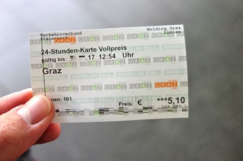 graz-tramチケット