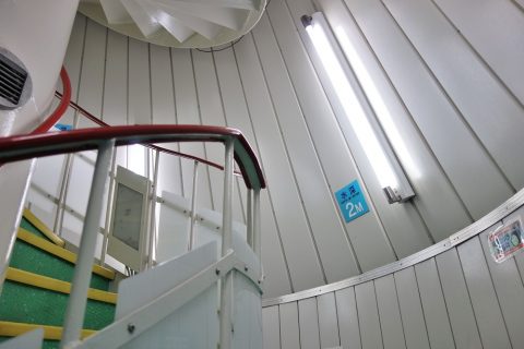 海中展望塔の内部