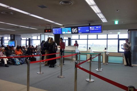 成田空港搭乗ゲート