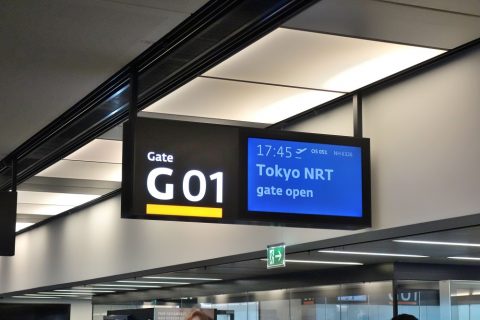 ウィーン国際空港ゲート