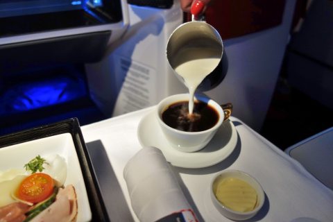 コーヒー／オーストリア航空ビジネスクラス