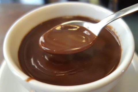 la-rollerie-madrid／チョコレートドリンクはココアの味