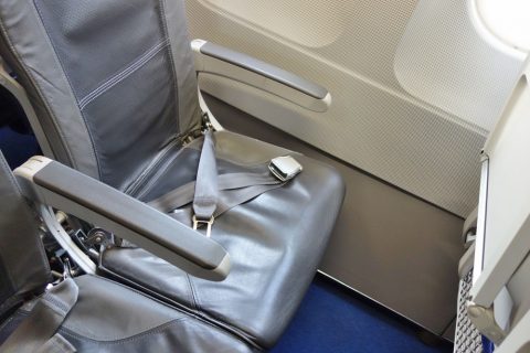 lufthansa-businessclass／２Aのシート