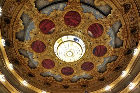 リセウ劇場の天井