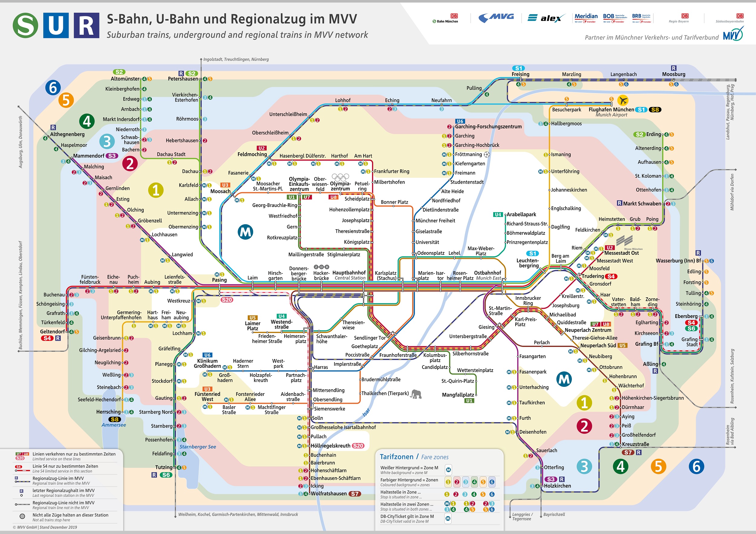 ミュンヘン トラム 地下鉄 乗り方と路線図 日本語対応で楽ちん