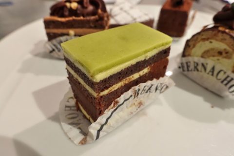 bernachon-lyon／緑のケーキ
