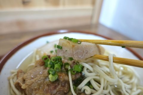 makishi-soba／三枚肉