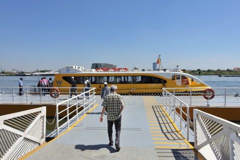 saigon-water-bus／乗船