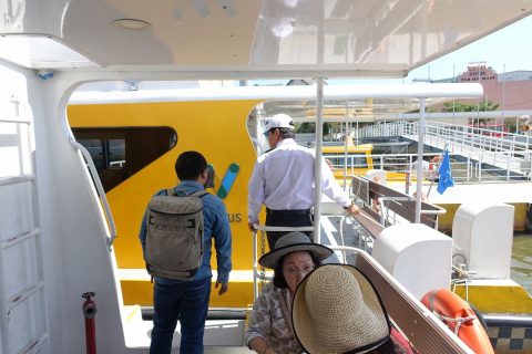 saigon-water-bus／下船