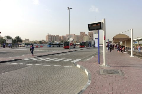 IbnBattuta駅バスターミナル