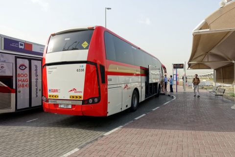 bus dubai vehicle equipment abu dhabi e101 timetable trip