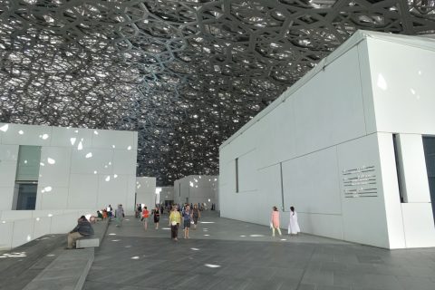 Louvre-Abudhabi／プラザの屋根