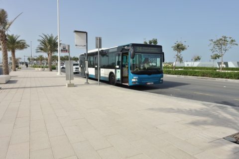 Louvre-Abudhabi／バス停