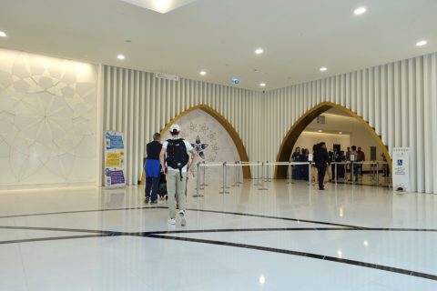 Sheikh-Zayed-Mosque／エントランス
