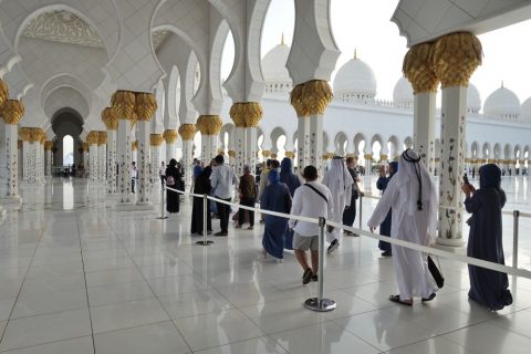 Sheikh-Zayed-Mosque／観光順路