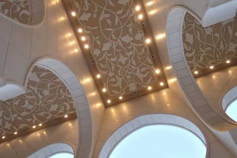 Sheikh-Zayed-Mosque／ライトアップ
