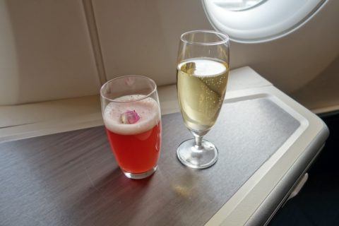 cathaypacific-businessclass-a350／ドリンク