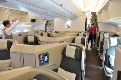 cathaypacific-businessclass-a350／シート配列