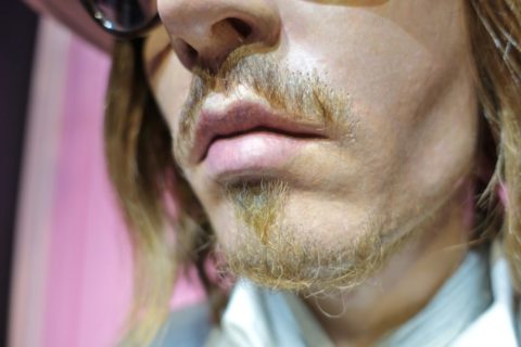 madametussauds-hongkong／ジョニーデップの顎のひげ