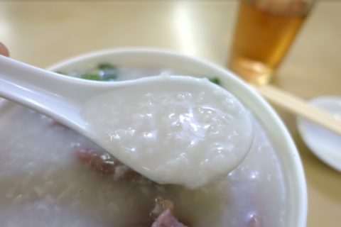 nathan-congee-and-noodle-hongkong／お粥の米