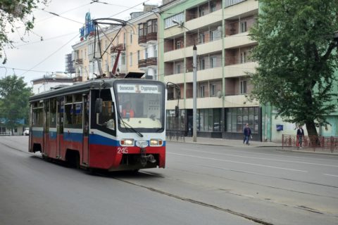 irkutsk-tram／本数