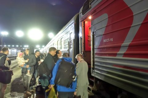 siberian-railway／イルクーツク駅