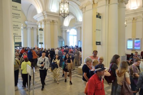 St-Petersburg-Hermitage-museum／エントランスホール