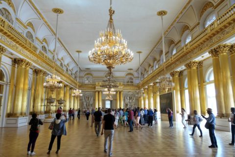 St-Petersburg-Hermitage-museum／内部