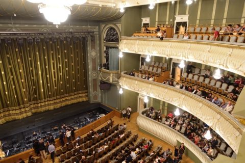 Bolshoi-Theatre-New-Stage／ステージとバルコニー