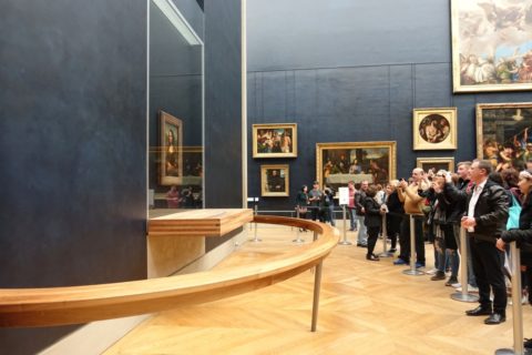 musee-du-louvre／モナリザの展示方法