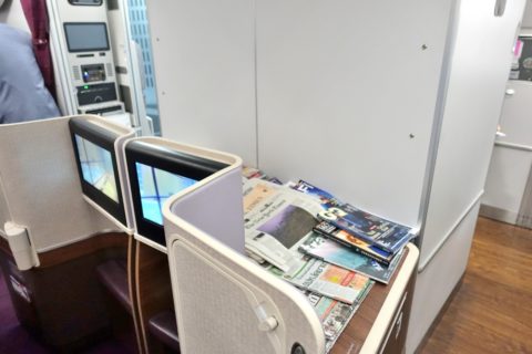 thai-airways-businessclass／物置