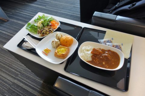 ANA-lounge-narita-satellite5／食事