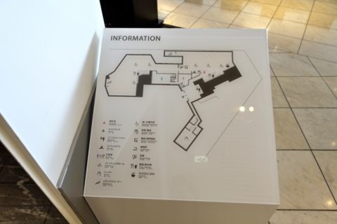 ANA-lounge-narita-satellite5／MAP