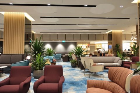 changi-lounge-jewel／混雑